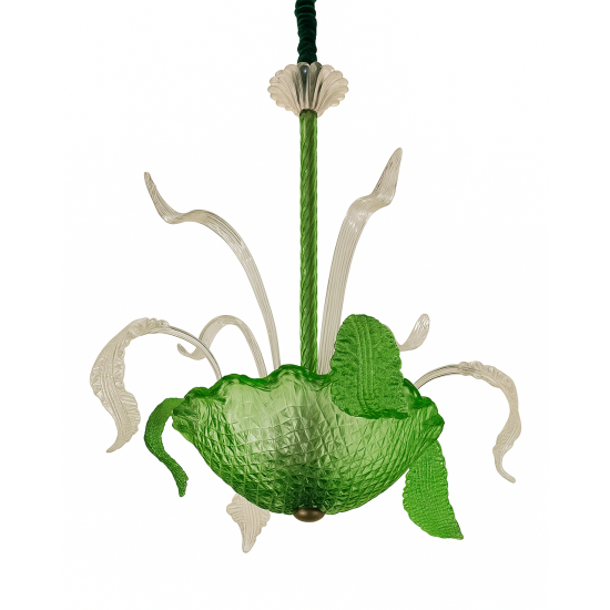 Emerald Green Murano Chandelier