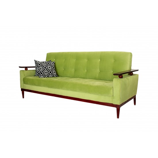 Apple Green Mid-Century Sofa Apple Green Mid-Century Sofa