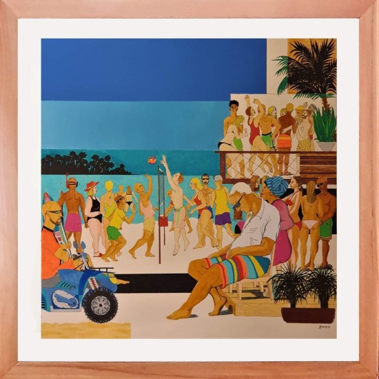 The Beach by Adel Rahoumi