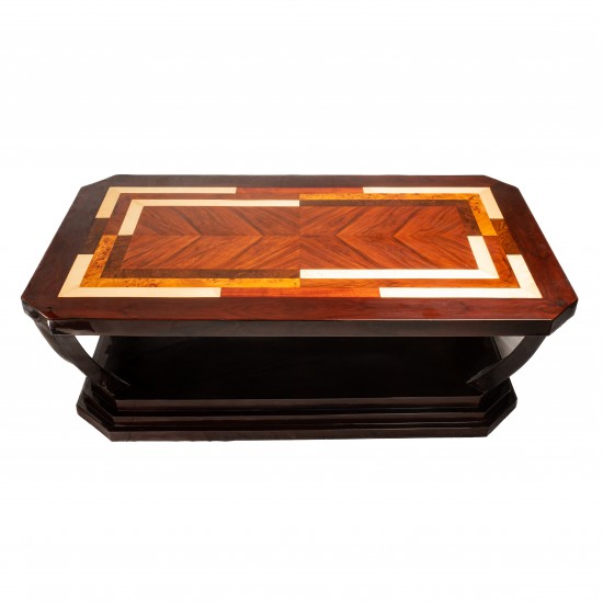 Marquetry Deco Coffee Table