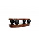 Oval Art Deco-Style Coffee Table
