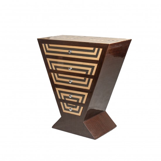Art Deco Geometric Chest