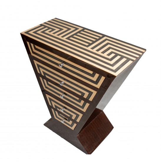 Art Deco Geometric Chest