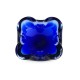 Vintage Cobalt Blue Murano Style Ashtray