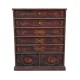 Vintage Indian Multi-Drawer Cabinet