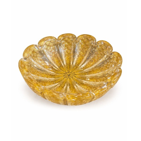 Vintage Bullicante Art Glass Bowl, 1960s