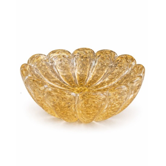 Vintage Bullicante Art Glass Bowl, 1960s