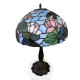 Vintage Tiffany-Style Stained Glass Table Lamp