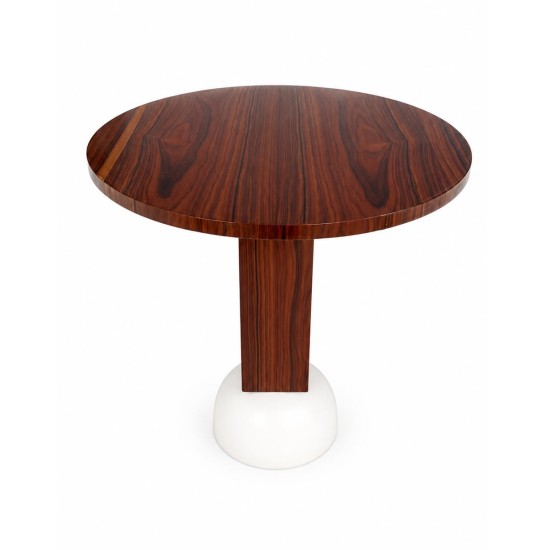 Art Deco Inspired Sculptural Side Table
