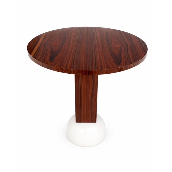 Art Deco Inspired Sculptural Side Table