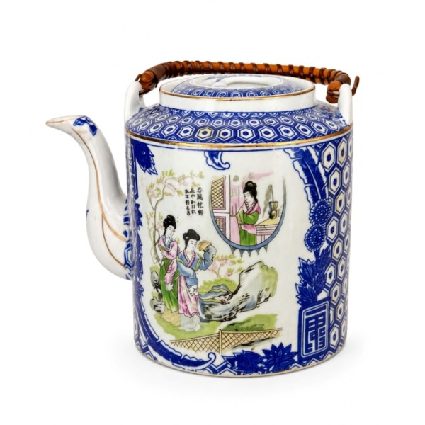 Vintage Chinese Porcelain Teapot
