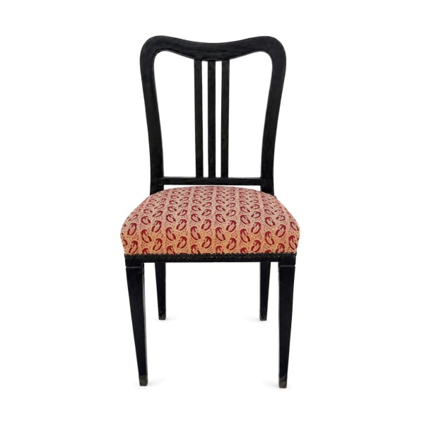 1950s Ebonized Accent Chair