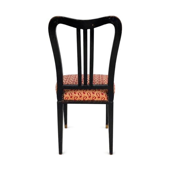 1950s Ebonized Accent Chair