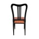 1950s Ebonized Accent Chair