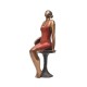 فستان سواريه Bronze Sculpture by Abdallah Karem
