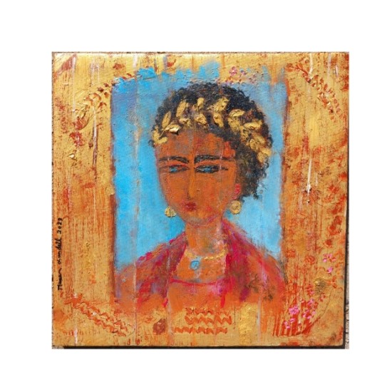 Fayoumi Mummy Portrait By Mona Kandeel