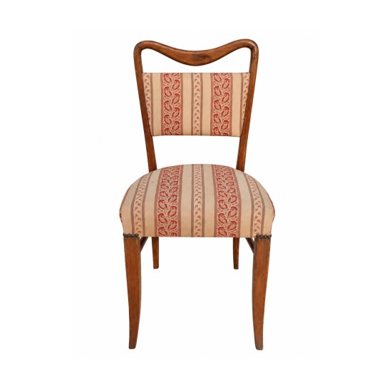 Set of 6 Vintage Wooden Dining Chairs