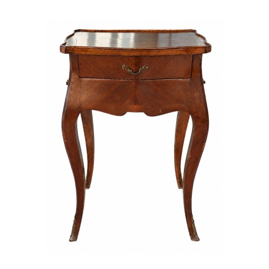 Pair of Vintage Louis XV–Style Wooden Commodes Pair of Vintage Louis XV–Style Wooden Commodes