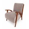 1950s Vintage Curved Armchair