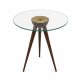 Vintage Italian Style Mid-Century Tripod Side Table