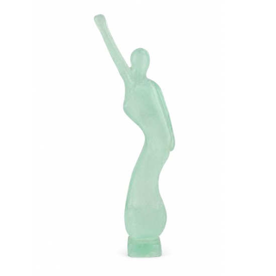Jazz Dancer in Pâte de Verre by Samer El Farouk