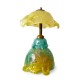 Core Glass Table Lamp in Yellow & Green