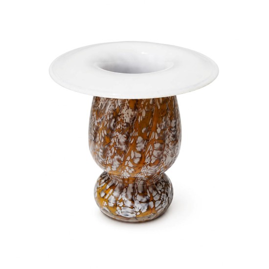 Vintage Murano Style Art Glass Vase