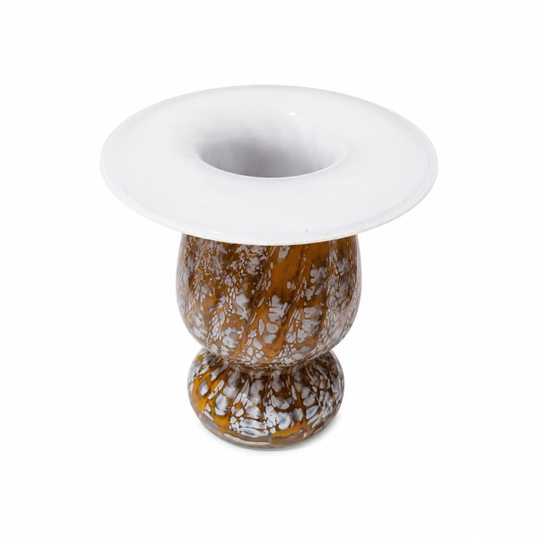 Vintage Murano Style Art Glass Vase