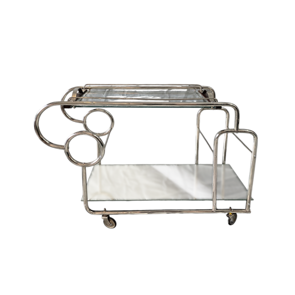 Retro Glass Bar-Cart