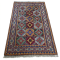 Caucasian Kazak Rug with Geometric Medallions