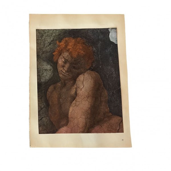 Vintage Michelangelo Print II Vintage Michelangelo Print II