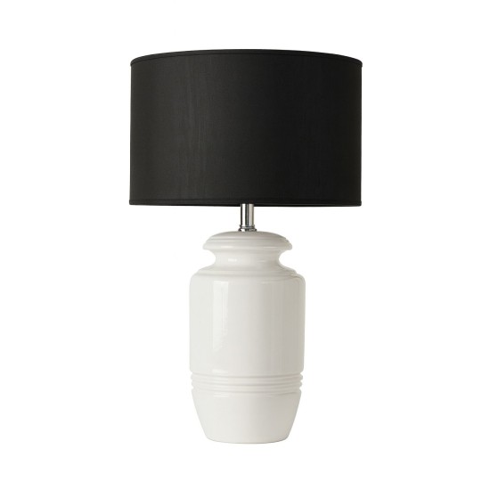 White Ceramic Table Lamp