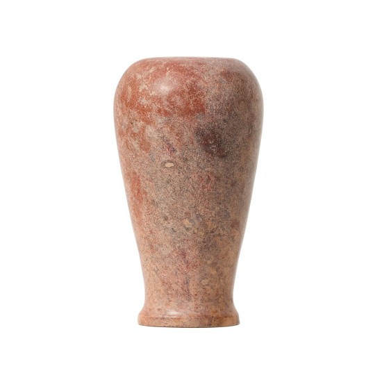 Polished Brown Marble Vase