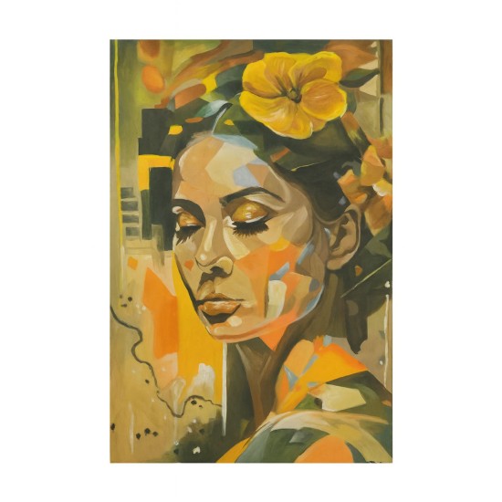 Portrait in Yellow by Nermeen El Damaty