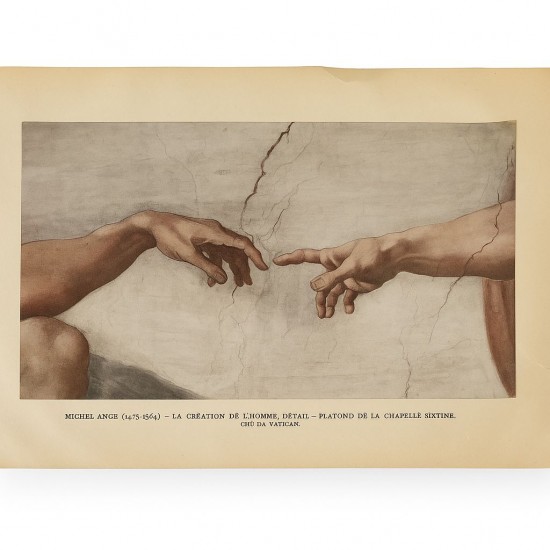 Vintage Michelangelo Print IV
