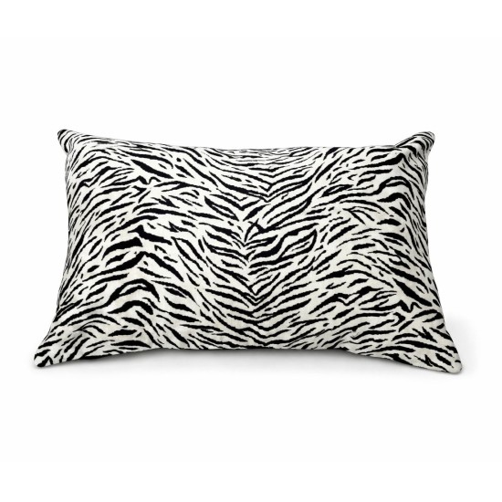 Zebra Velvet Decorative Cushion