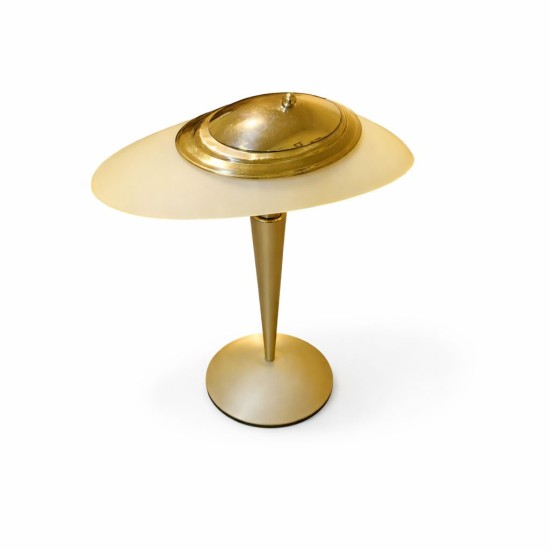 1960s French Art Deco–Inspired Table Lamp by Unilux