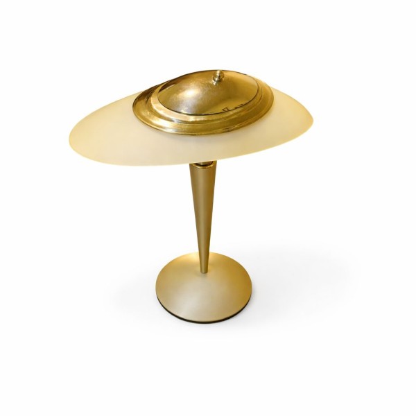 1960s French Art Deco–Inspired Table Lamp by Unilux