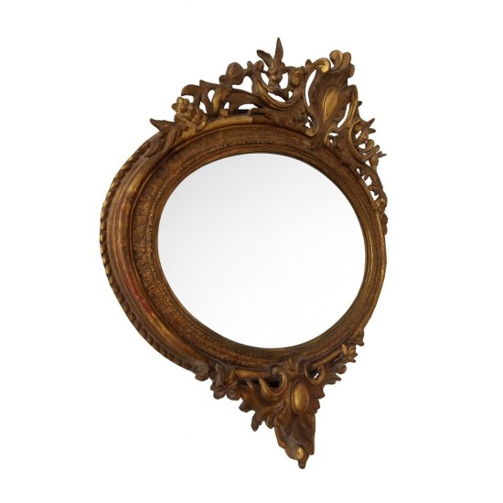 Ornate Giltwood Wall Mirror