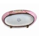 Antique Pink Limoges Porcelain Bowl