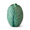 Green Botanical Leaf Ceramic Vase