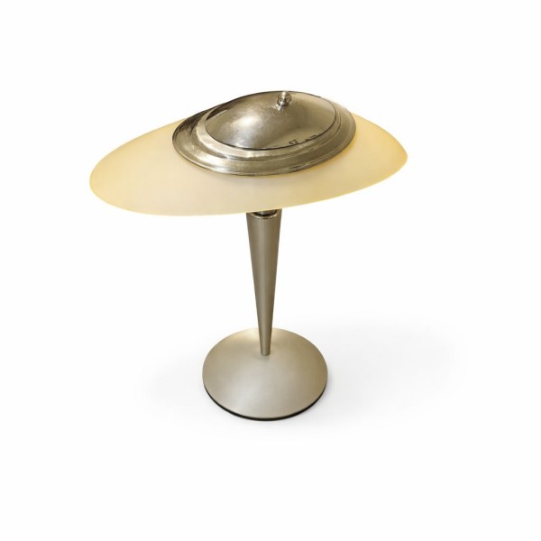 1960s French Art Deco–Inspired Table Lamp by Unilux