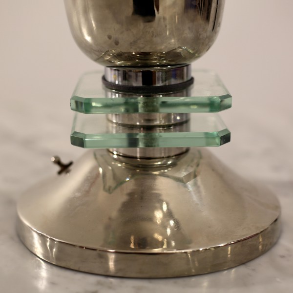 Art Deco Lotus Table Lamp