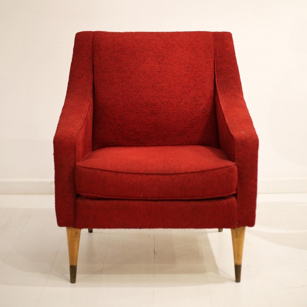 Mid Century Red Chair