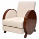 Art Deco Round Arms Chair