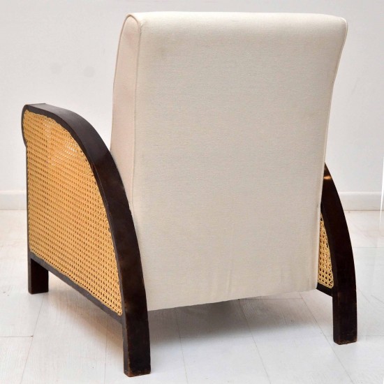 Art Deco Canne Armchair