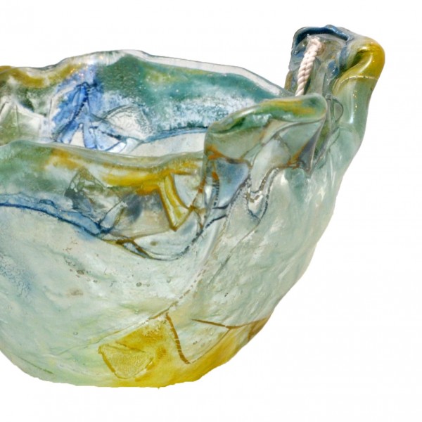 Mosaic Glass Bowl