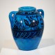 Vintage Turquoise Ceramic Vase