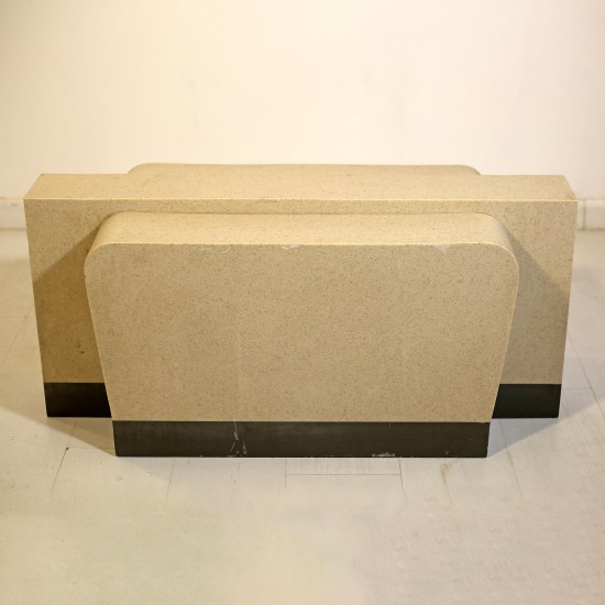 Sculptural Table in Corian