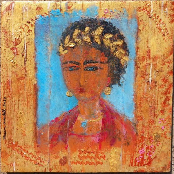 Fayoumi Mummy Portrait By Mona Kandeel